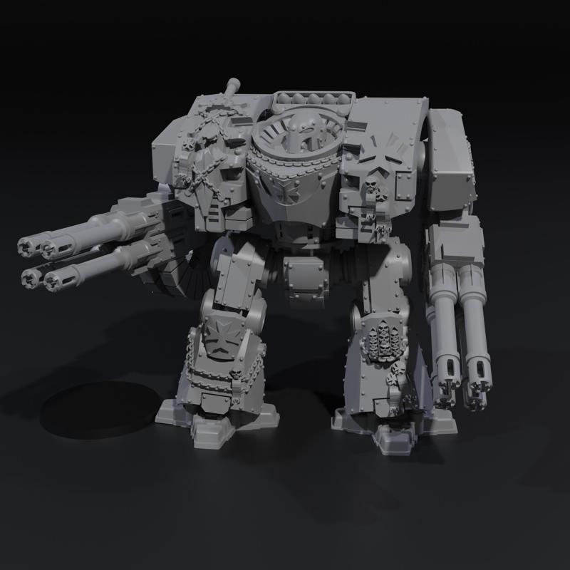 Dark Crusader Heavy Vault Mech
