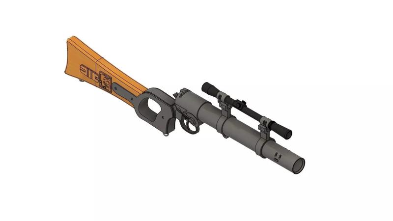 Star wars ESB boba fett rifle