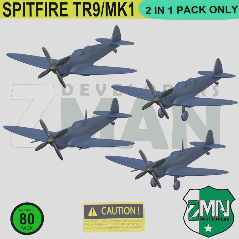 SUPERMARINE SPITFIRE C/D  (2 IN 1)