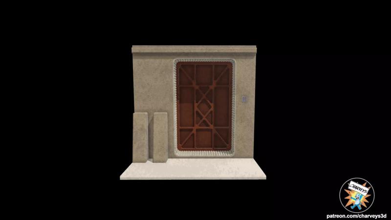 Star Wars Mos Eisley Street Diorama for action figures