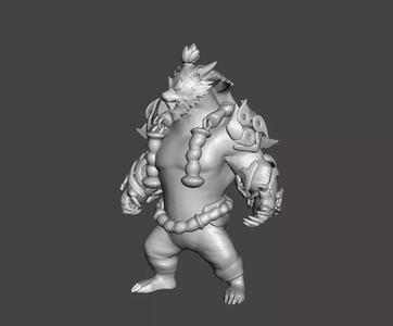 Inkshadow Volibear 3D Model