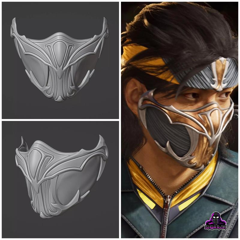 Takeda mask  from MK1 -  Whip Hand