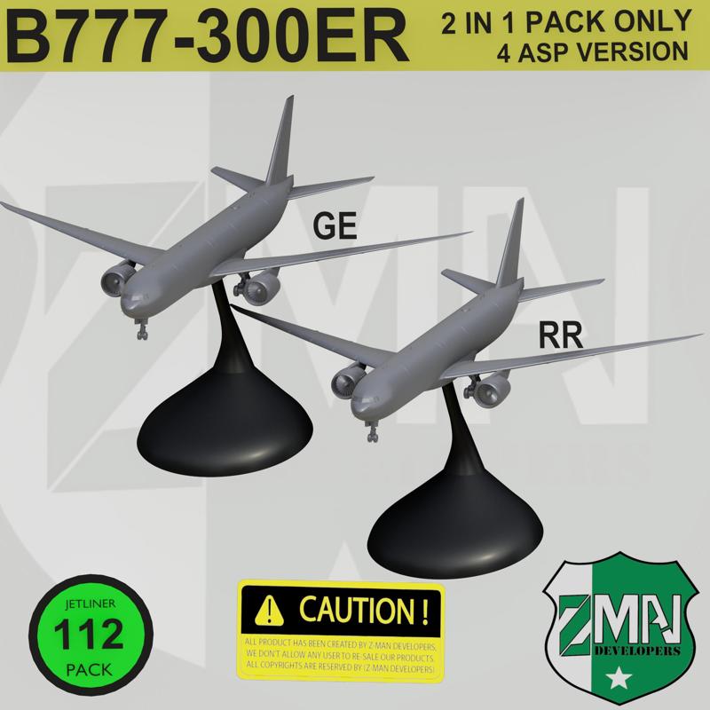 B777-300ER (GE/RR) (4 IN 1)
