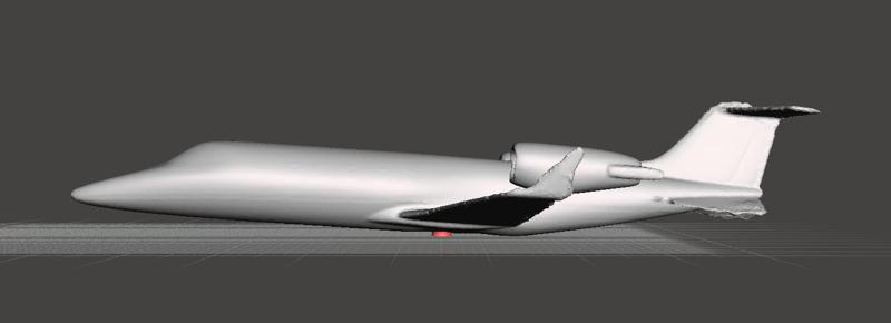 1/35th scale Learjet60 - Scan