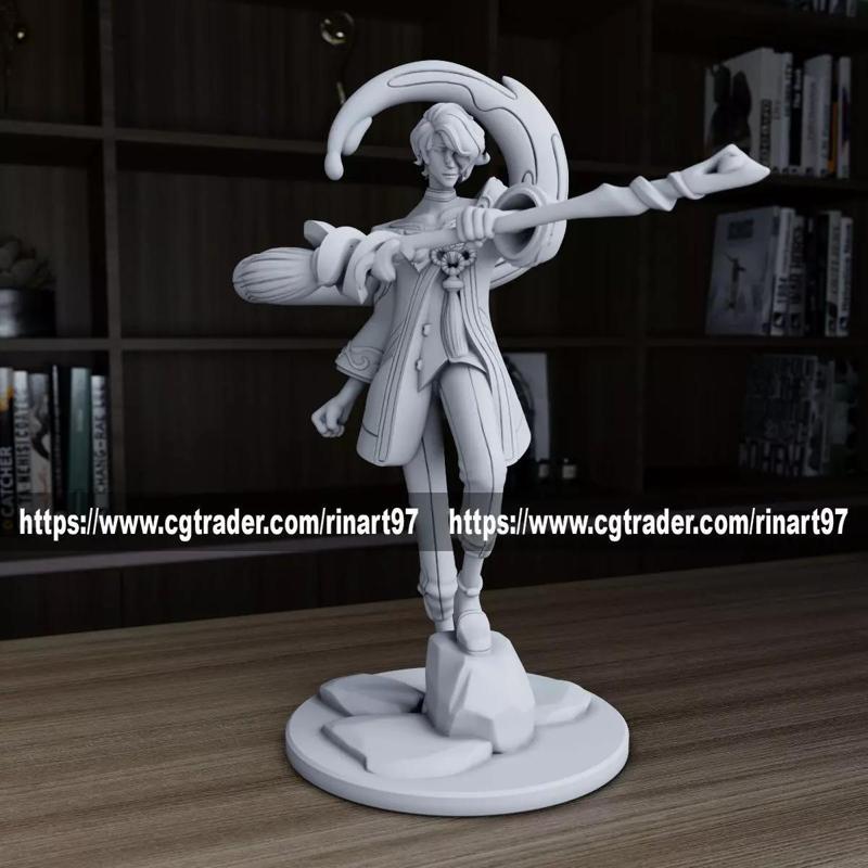 hwei 3D print model from League of Legends
