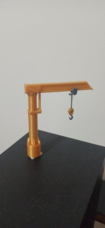 HO 1/87 Scale Jib Crane