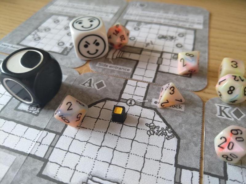 Miniature game token - 5mm - square