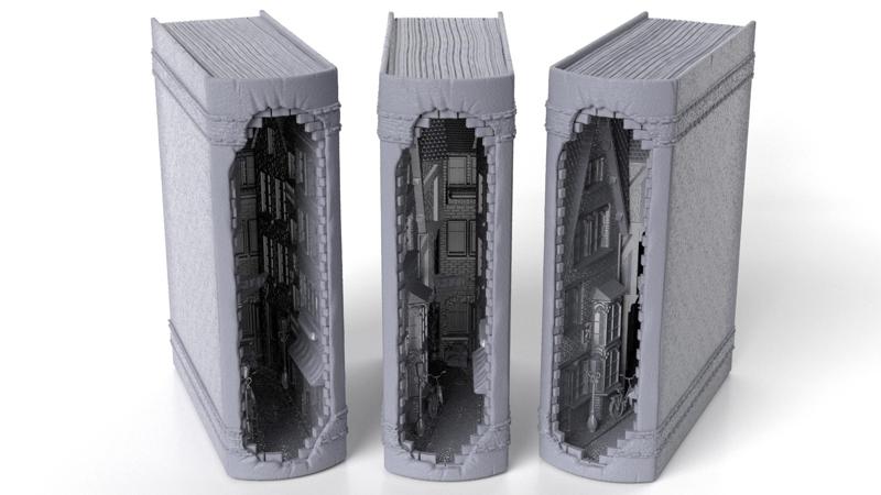 Book Nook - Street in the Book