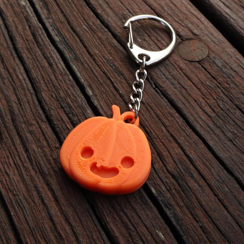 Halloween Pumpkin Keychain