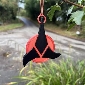 Klingon Imperial Trefoil Christmas Tree Ornament