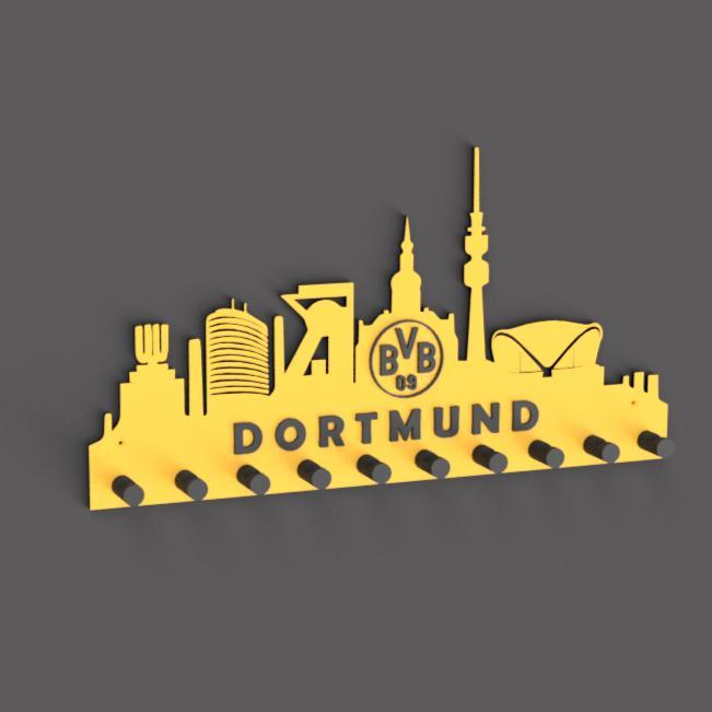 DORTMUND CITY KEY BOARD/KEY HOOK