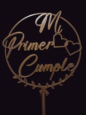 "My First Birthday" Cake Topper