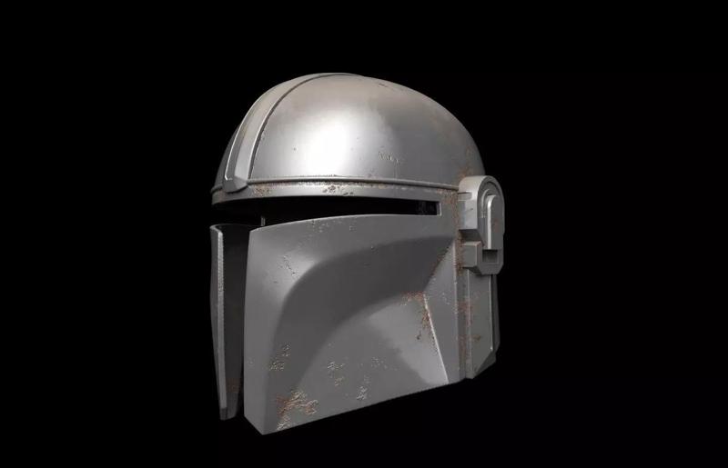 Mandalorian Din Djarin Helmet 3d digital download Mando Helmet