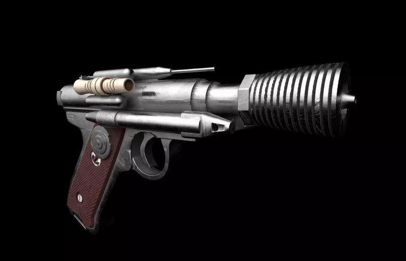 Mandalorian Greedo DT-12 Blaster 3d Digital File Download