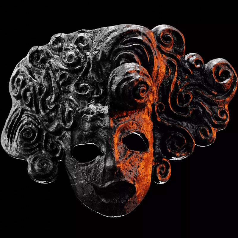 MASK OF THE CHILD - DARK SOULS 1 - WALL DISPLAY AND COSPLAY PROP