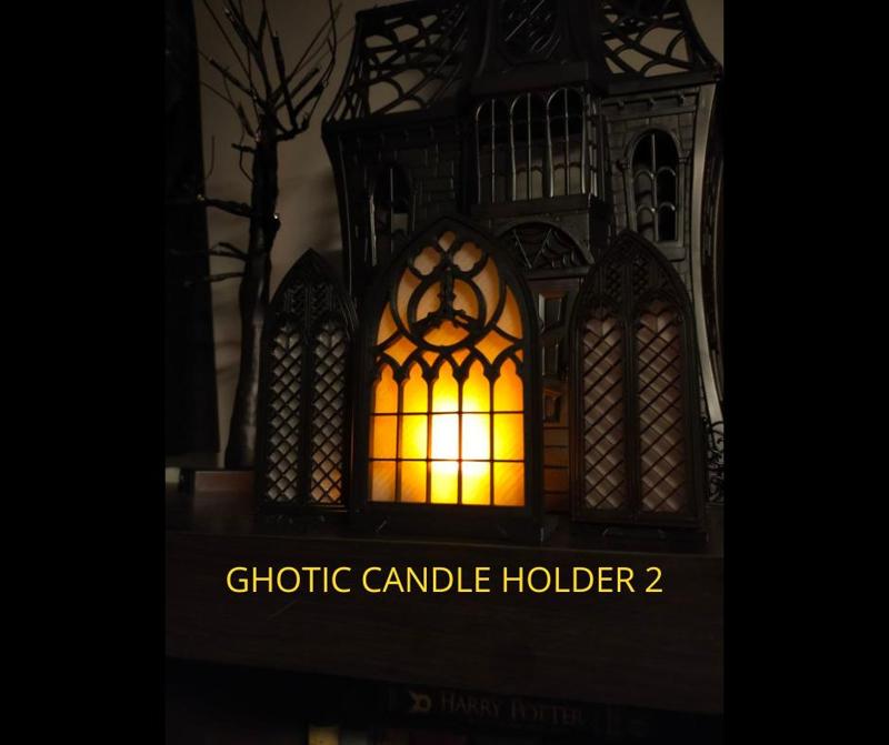 Ghotic Candle Holder
