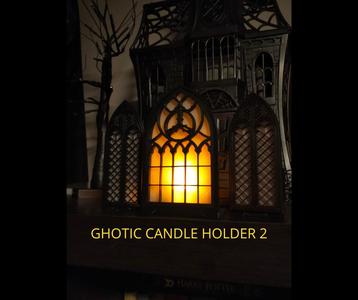 Ghotic Candle Holder