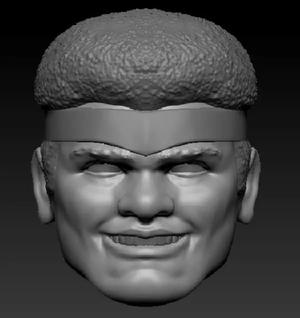 ML LUKE CAGE HEADSCULPT SMILING