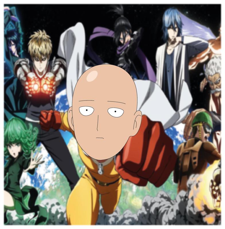 One punch man Saitama cookie cutter Stl file