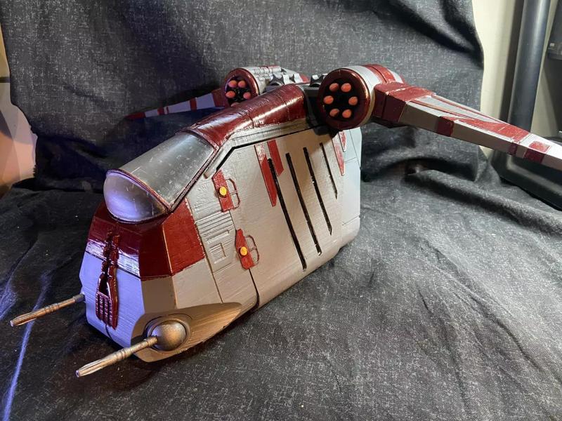 Mini Rig LAAT Original Concept Clone Attack Transport CAT