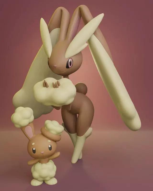Pokemon - Buneary and Lopunny