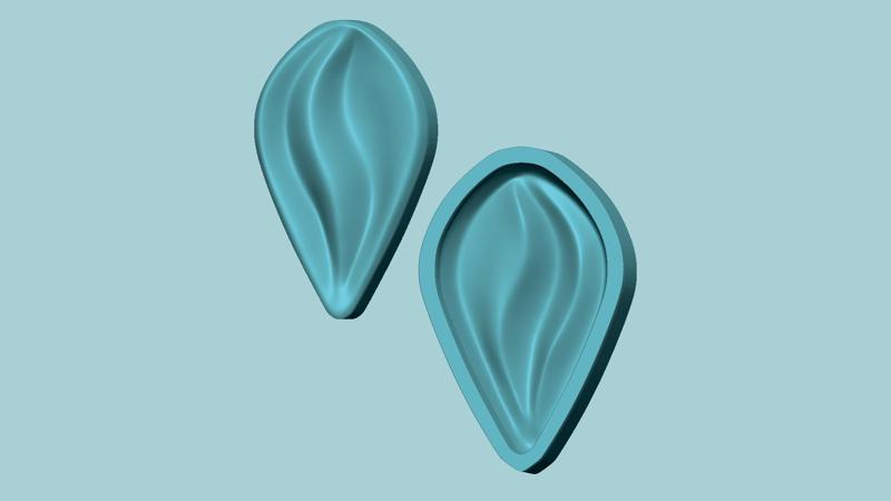 Tuscan Rose Petal - Molding Arrangement EVA Foam Craft