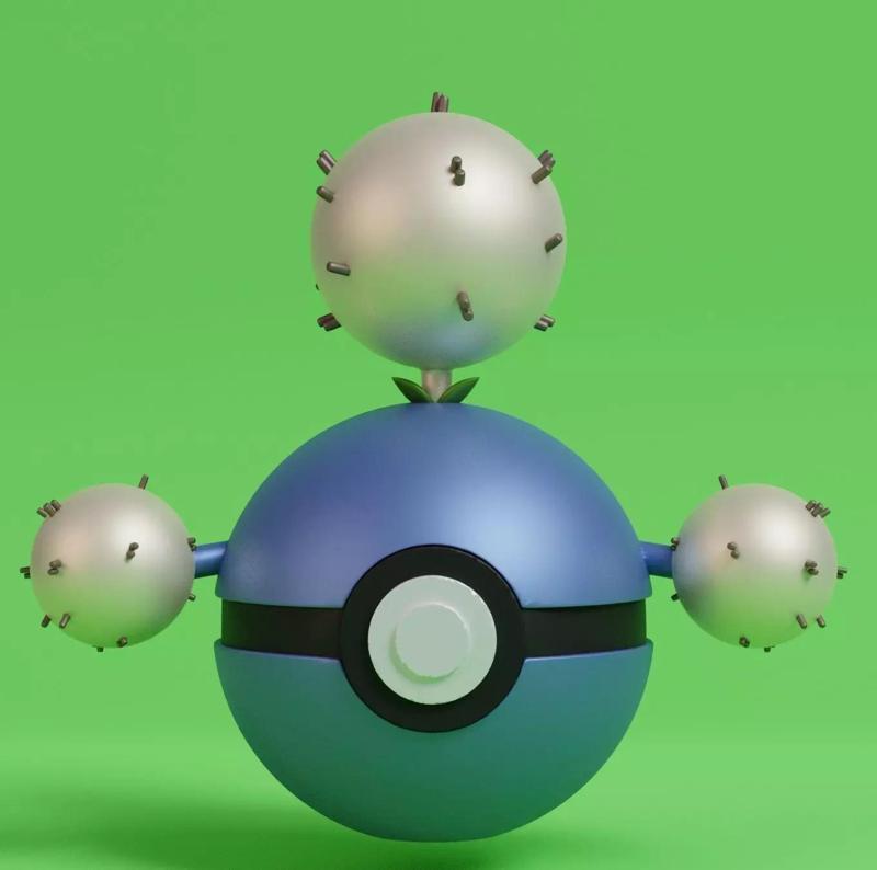 Pokemon Jumpluff Pokeball