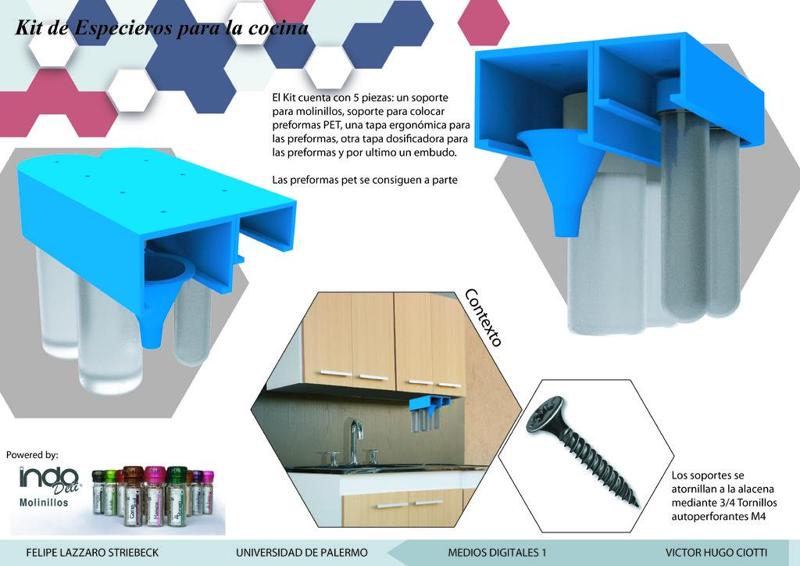 kit de Especieros para la cocina - kitchen