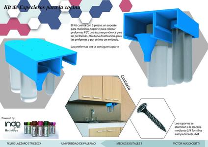 kit de Especieros para la cocina - kitchen