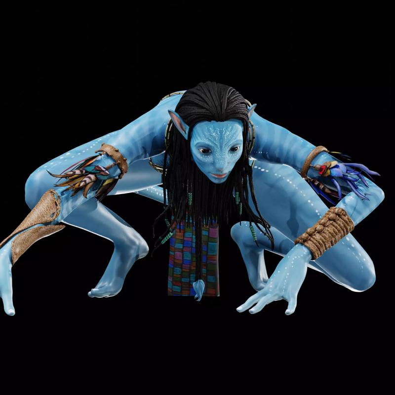 NEYTIRI - AVATAR - THE WAY OF WATER - FAN ART