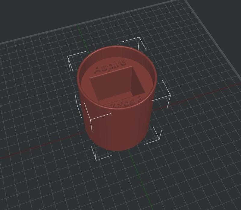 support electronic cigarette Aspire Zelos 3 car