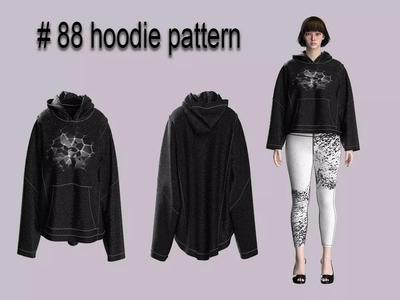 88 hoodie pattern