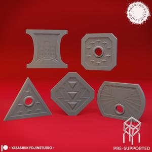 Coins - Full Size - Tabletop Props (Pre-Supported)