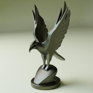 Eagle sculpture