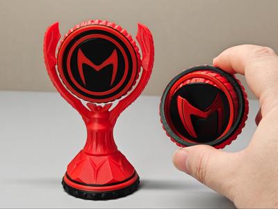 Scarlet Witch - Gyro Fidget Spinner, Superhero Series Fidget Spinner TC3-Scarlet Witch