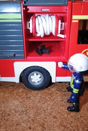 Feuerwehr Playmobile Hydroschield/Fire Department Playmobil Hydroshield