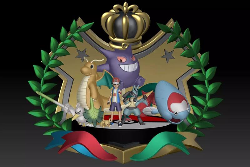 Pokemon Champion Ash Team