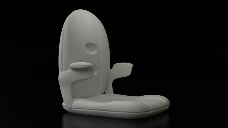 Seat fit ideal for 3D printing or other projects