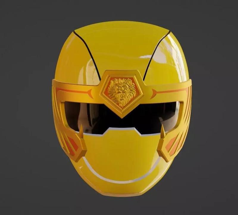 Power Rangers Ninja Storm Yellow Ranger Helmet
