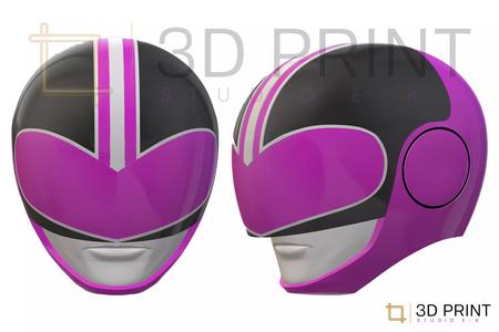 Power Rangers Time Force Pink Ranger helmet