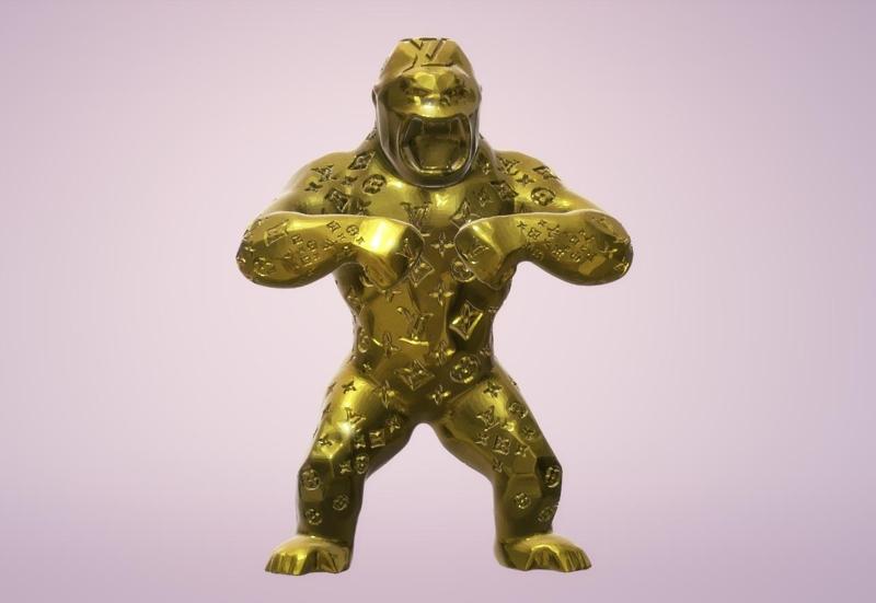 WILD KONG VUITON 20 CM XXL STYLE ORLISNSKI ALL TRAYS