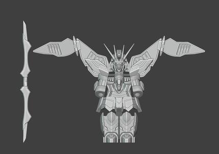 Brick Compatible Minifgure Gundam Legilis