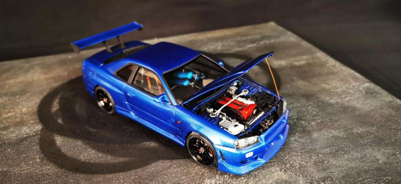 Valorisatoin for AOSHIMA model kits NISSAN GTR R34 from FastFuri