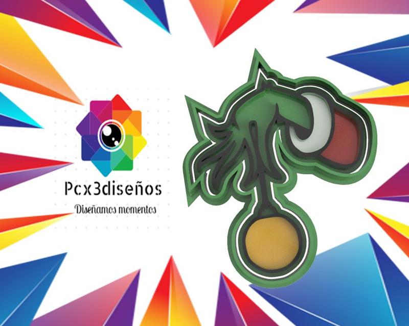 GRINCH CUTTER FOR CHRISTMAS CALLET hand