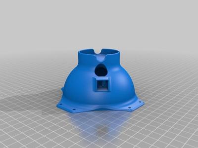 DJI F450 Avionics Cover with camera mount