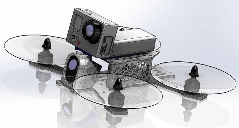 Gopro & Xiaomi Yi generic strap-on mount