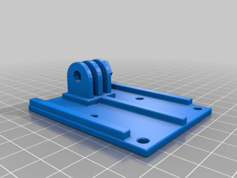 Phantom 2 Go Pro Mount Scaled Correctly 