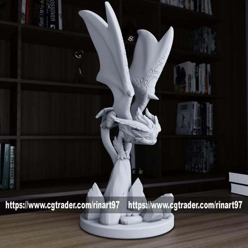 smolder 3d print model from league of legends