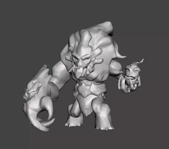 Maokai 3D Model monster