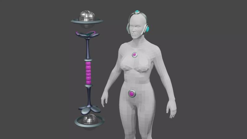 lux space groove cosplay kit league of legends